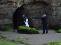 Sam&Andrew-10  The bride with her Dad. : 2007, Andrew, Andrew & Sam's wedding, Caves Beach, Newcastle, Sandra, wedding