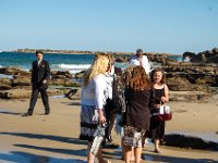 Sam&Andrew-3  The beach, waiting for the bride. : 2007, Andrew, Andrew & Sam's wedding, Caves Beach, Newcastle, Sandra, wedding