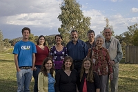  Back row: Chris, Eleanor, Peggy, Stepehen, Me, Dad
Front row: Kristie, Betty, Renee, Mum