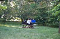  Betty & Renee at the picnic table