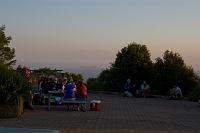  All the Australia Day picnicers at the top of Mt Ainslie