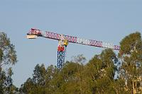  Crane behind the High Court building