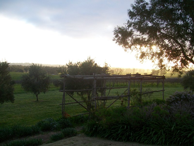 view at the reception venue