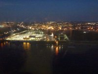 St Louis, looking over the Mississippi from the top of the arch