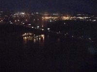 St Louis, looking over the Mississippi from the top of the arch