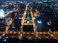 St Louis, looking down from the top of the arch