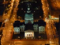 St Louis, looking down from the top of the arch