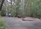 Tidbinbilla-48  Starting one of the walks : March, Tidbinbilla Nature Reserve, radio telescope