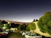 USA2016-898  From our motel's car park looking towards the "Bay" watching the fog roll in : 2016, August, Betty, US, holidays