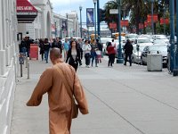 USA2016-931  monk at San Francisco Piers : 2016, August, Betty, US, holidays