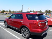 USA2016-1012  Car park of the shopping centre near our motel : 2016, August, Betty, US, holidays