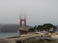 USA2016-1165  park around the southern end of the Golden Gate Bridge : 2016, August, Betty, US, holidays