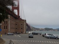 USA2016-1173  park around the southern end of the Golden Gate Bridge : 2016, August, Betty, US, holidays
