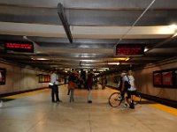 USA2016-1181  BART station in San Francisco CBD : 2016, August, Betty, US, holidays