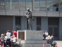 USA2016-1248  Mahatma Gandhi at San Francisco Piers : 2016, August, Betty, US, holidays