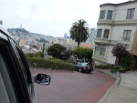 USA2016-1631  Down San Francisco's most crooked street, (Lombard Street), with Ken & Adella : 2016, August, Betty, US, holidays