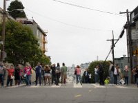 USA2016-1656  Down San Francisco's most crooked street, (Lombard Street), with Ken & Adella : 2016, August, Betty, US, holidays