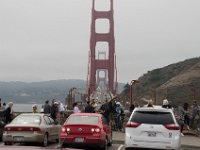USA2016-1675  the Golden Gate Bridge from a car park at the northern end : 2016, August, Betty, US, holidays