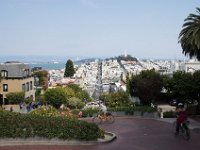 USA2016-1856  walking up Lombard Street : 2016, August, Betty, US, holidays