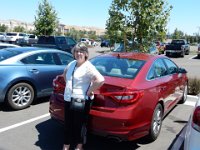 USA2016-297  Ready to go shopping at Livermore Premium Shopping Centre : 2016, August, Betty, US, holidays