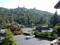 USA2016-320  Looking out from the balcony at our motel in Sonora : 2016, August, Betty, US, holidays