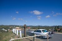  Kristie's car & bike at the lookout above Yeppoon Beach
