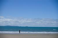  Kristie paddling at Yeppoon Beach