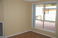  looking from the kitchen out to the back patio